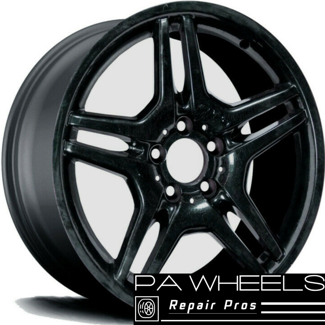 MERCEDES E55 2003-2006 18" FACTORY OEM FRONT AMG WHEEL RIM 65316 A2114012602