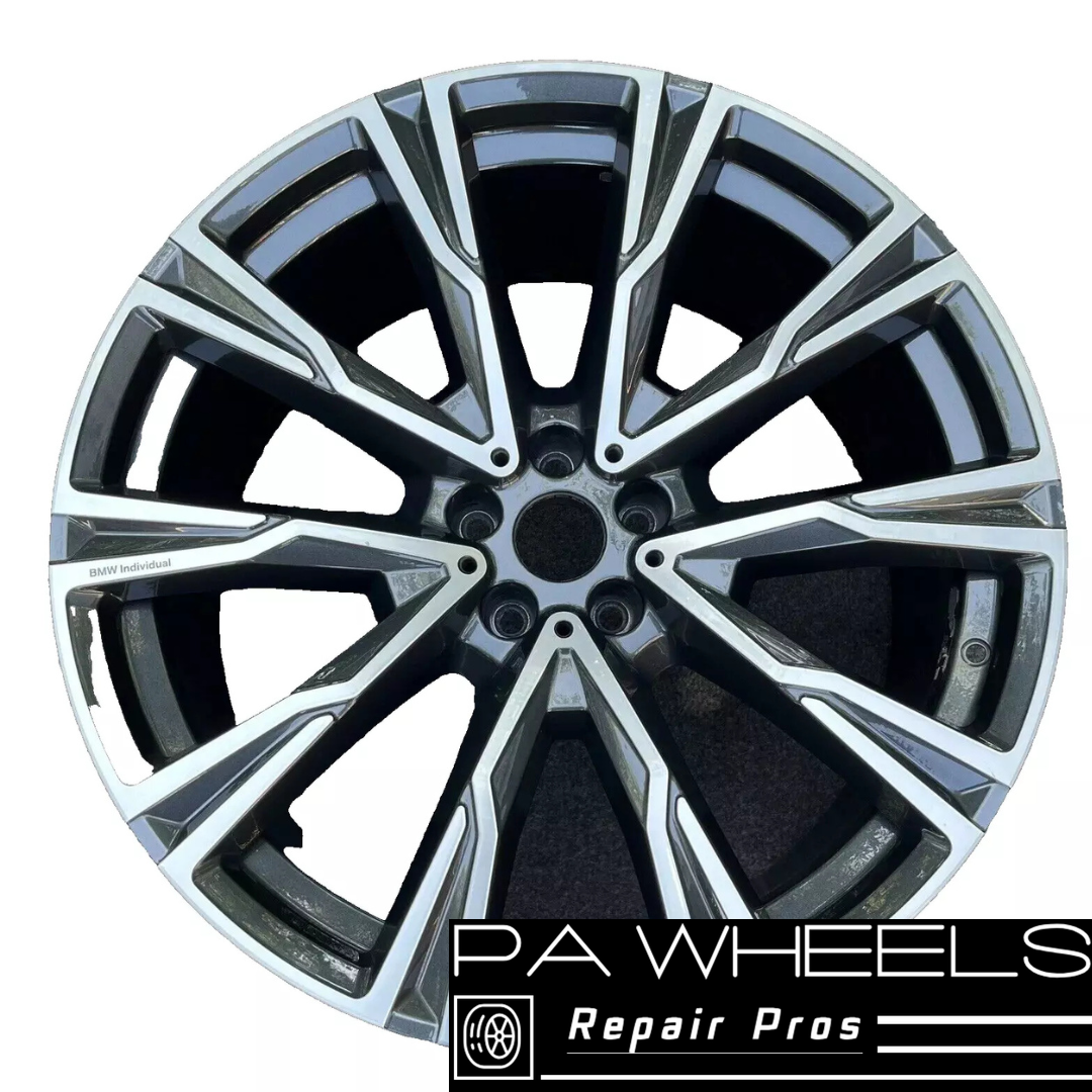 22x9.5 FRONT BMW X7 wheels rims Factory OEM SINGLE 86534 G07 STYLE 758