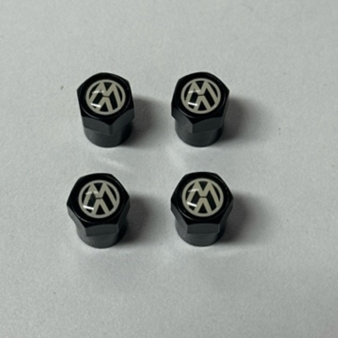 Set of 4 Volkswagen Tire Valves For Car 13ed31fa