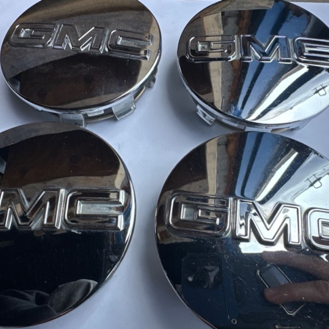 Set of 4 GMC Wheel Center Caps 20942032 83MM 46ce4951