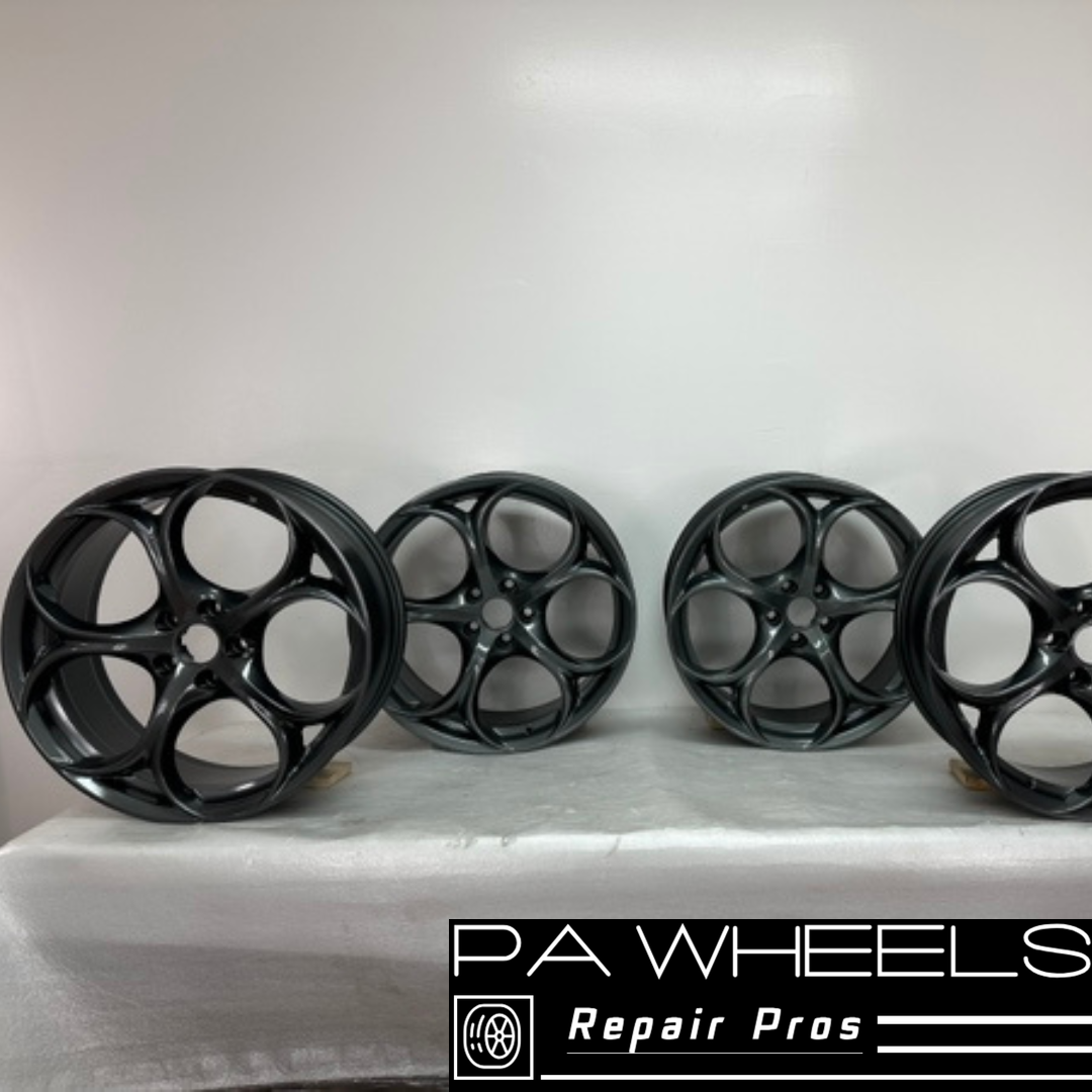 SET OF 4 ALFA ROMEO GIULIA 2017-2019 19'' FACTORY ORIGINAL WHEEL RIM 58166 58167