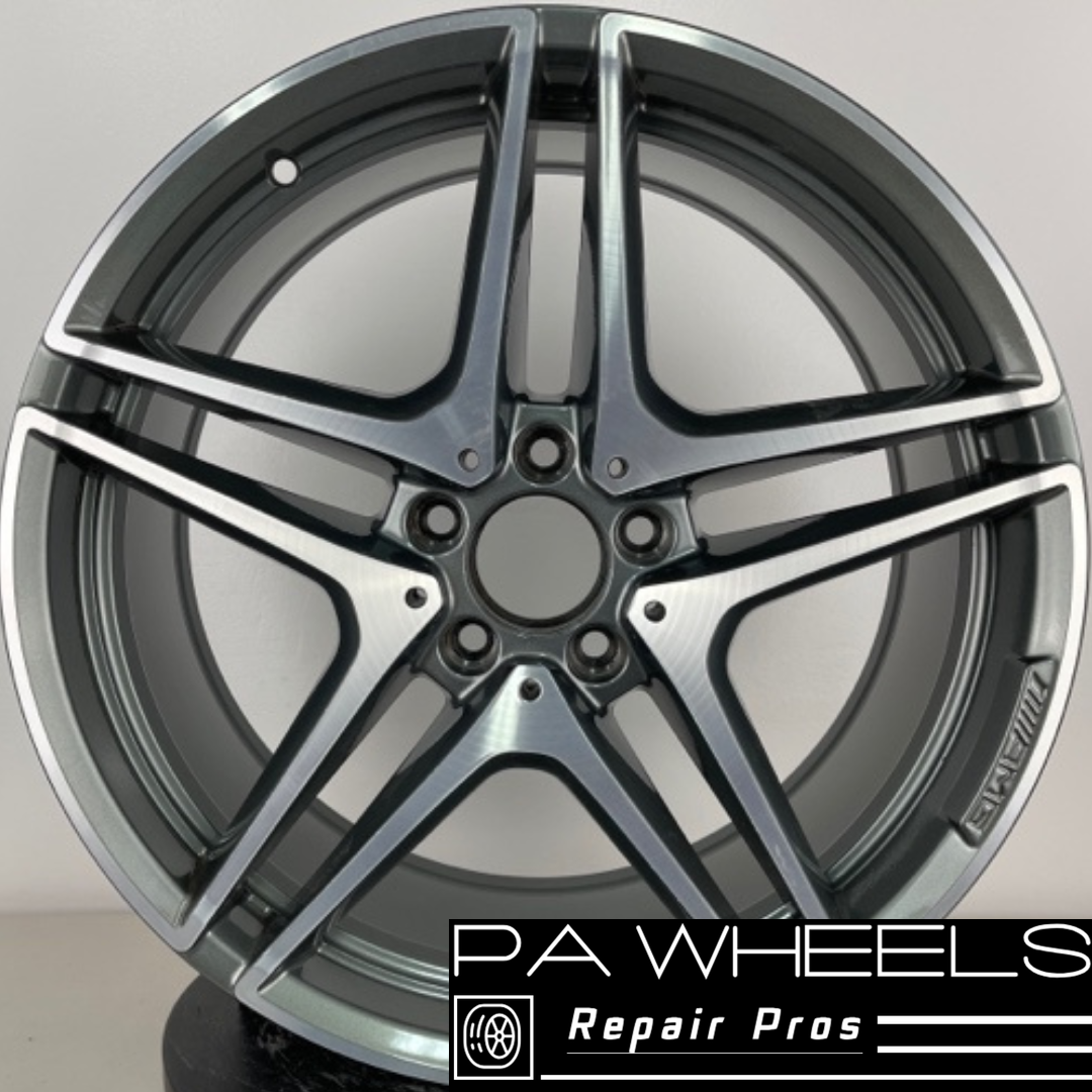 MERCEDES C-CLASS 2015-2019 19" FACTORY ORIGINAL REAR AMG WHEEL RIM 85455