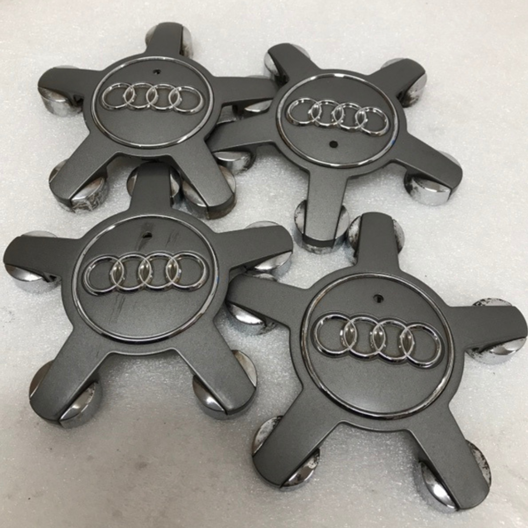 Set of 4 Audi Spyder Wheel Hub Center Cap 135MM 4F0601165N 01100f42