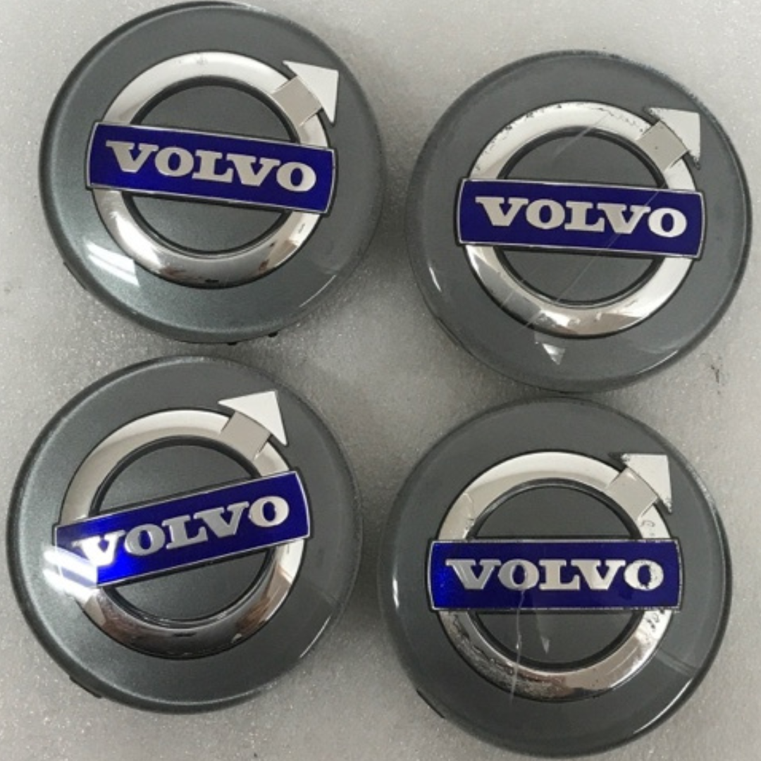 Set of 4 Volvo Iron Mark Alloy Wheel Center Cap 30666913 ac815cdc