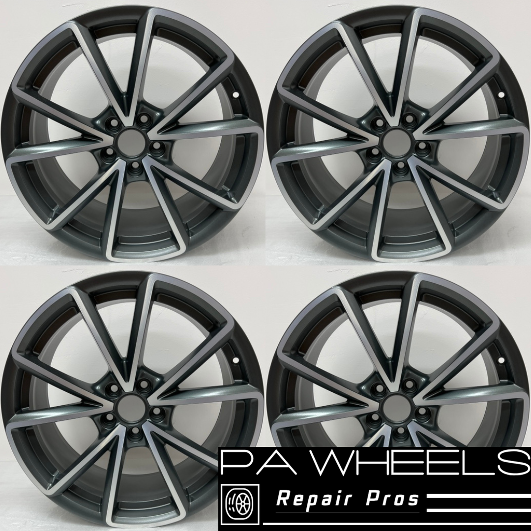 SET OF 4 AUDI S4 2015 2016 19" FACTORY ORIGINAL WHEEL RIM 58967 8K0601025CT