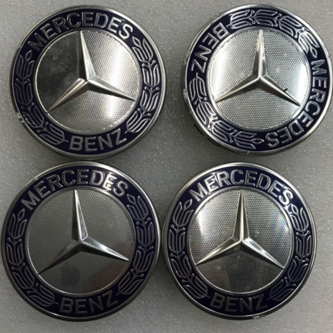 SET OF 4 MERCEDES-BENZ WHEEL CENTER CAPS A1714000125 9d553abe