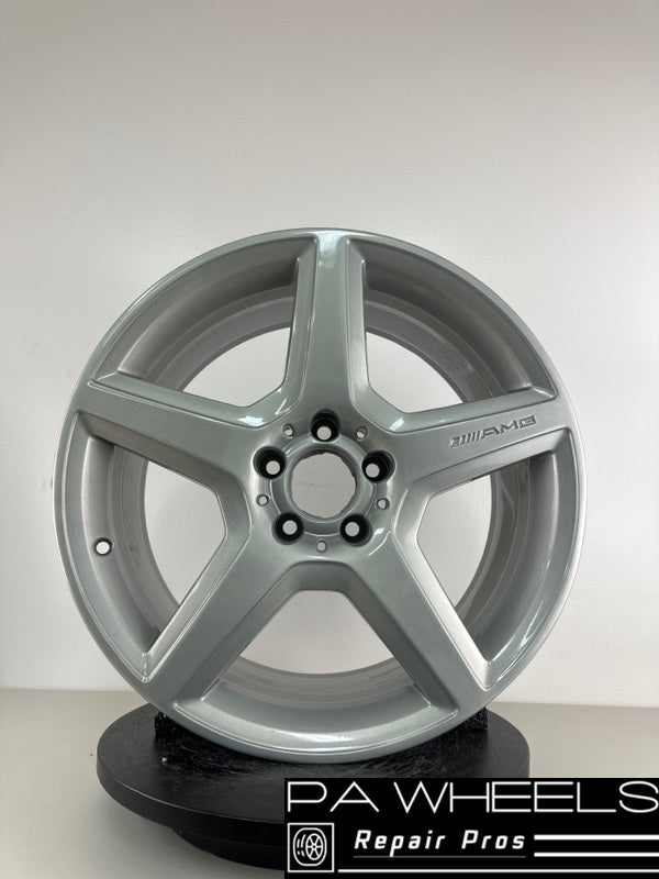 USED MERCEDES E350 E550 2008 2009 18" FACTORY ORIGINAL FRONT WHEEL RIM 85011