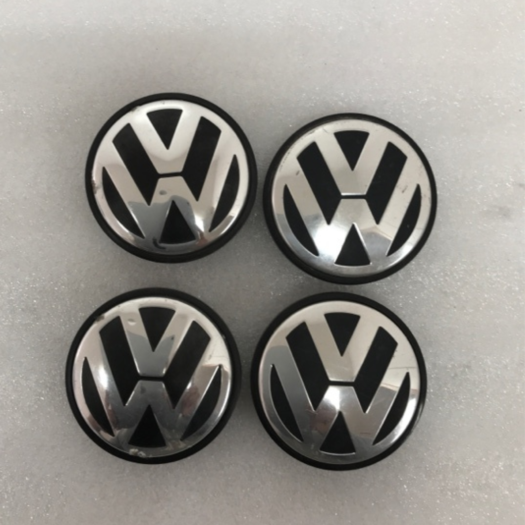 Set of 2 Volkswagen Wheel Center Hub Caps 3B7601171 beecfb69