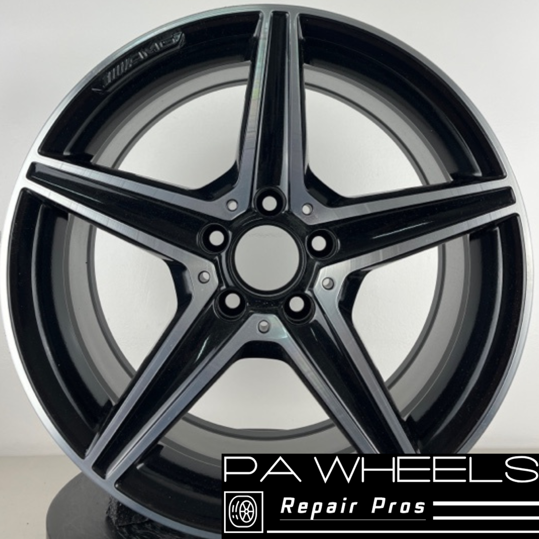 MERCEDES C-CLASS 2015-2018 18" FACTORY ORIGINAL REAR AMG WHEEL RIM 85373