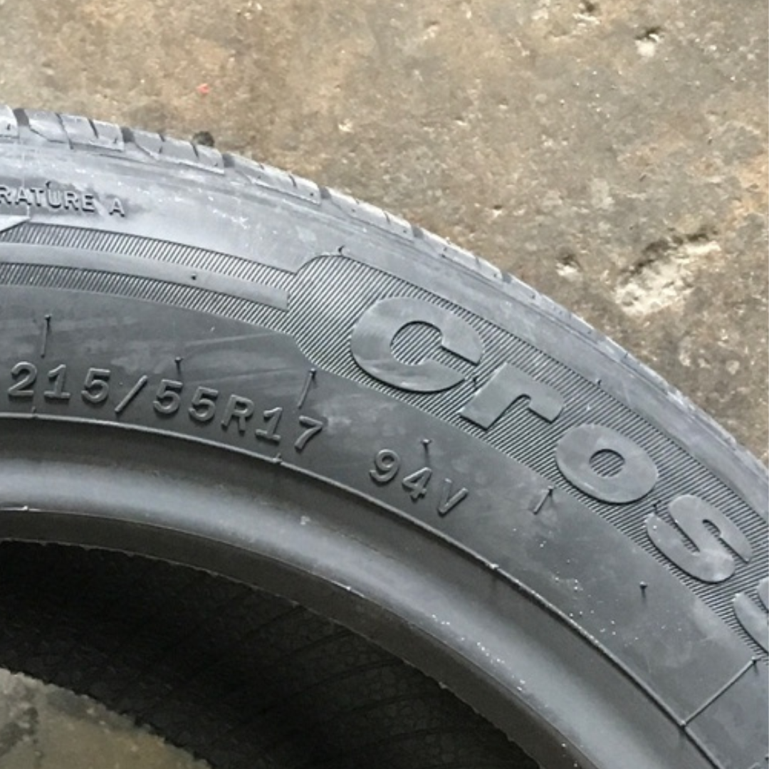 Set of 4 CROSS WIND HP010 PLUS 215/55/17 Tires 4e00076b