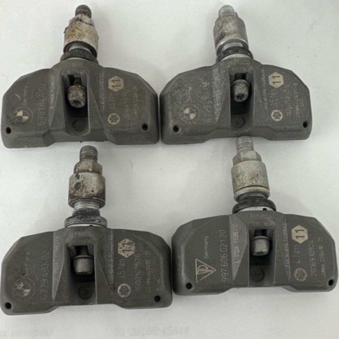 Set of 4 BMW Mini Tire Pressure Sensor Monitor TPMS OEM 433 MHz 1a821ab1a
