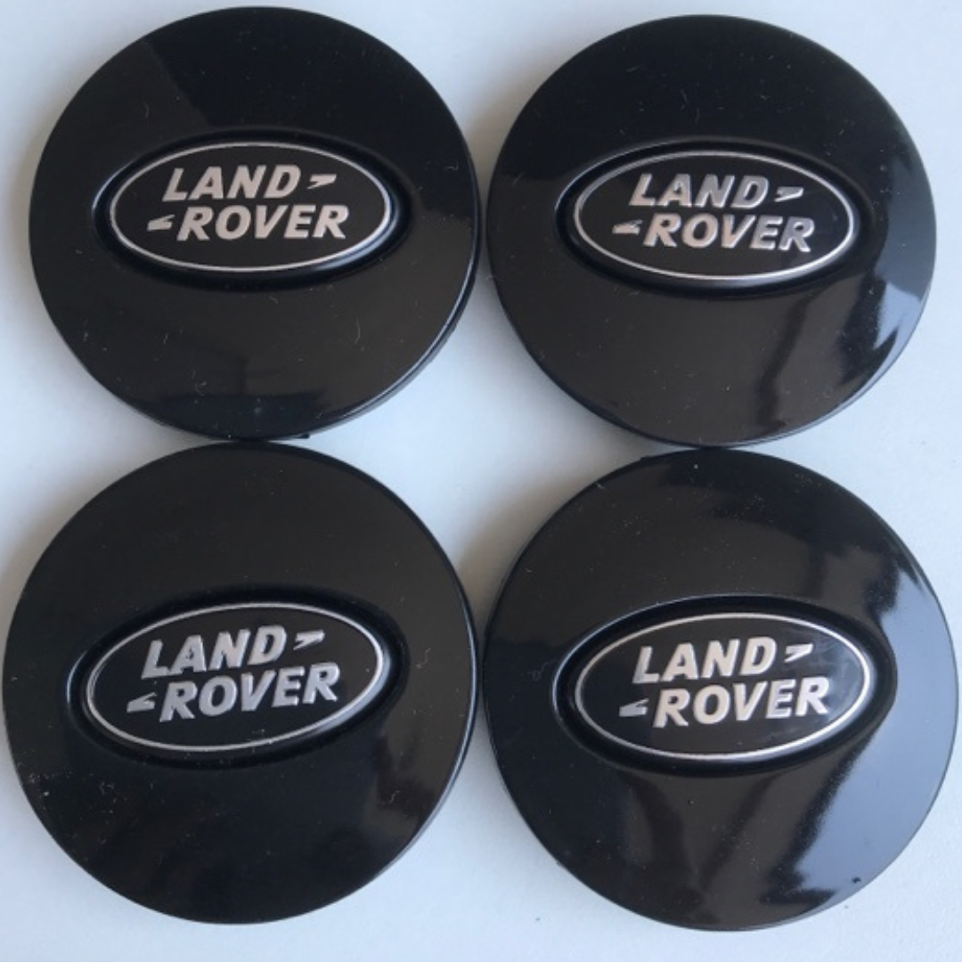 Set of 4 Land Rover Range Rover Center Hub Cap BLACK RRJ000010XXX 6f6c4874
