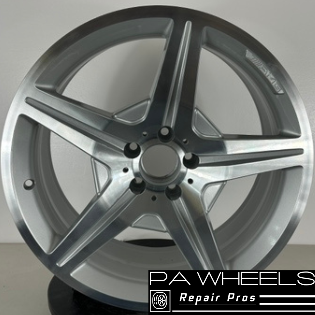 MERCEDES CLS550 2012 19" FACTORY OEM FRONT AMG WHEEL RIM 85214 A2194013202 #D