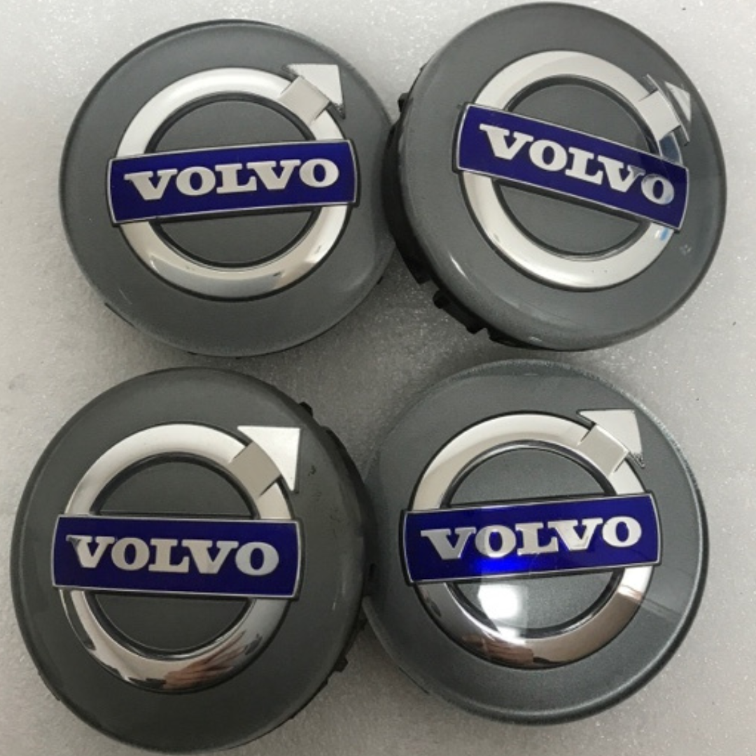 Set of 4 Volvo Iron Mark Alloy Wheel Center Cap 30666913 dbfbf019