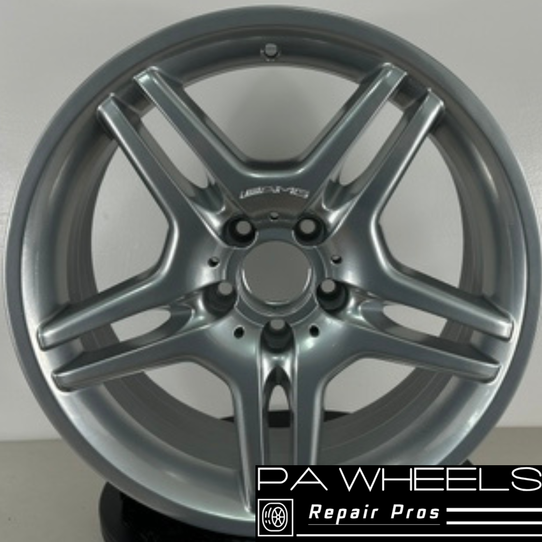 MERCEDES E-CLASS 2003-2006 18" FACTORY OEM FRONT AMG WHEEL RIM #D