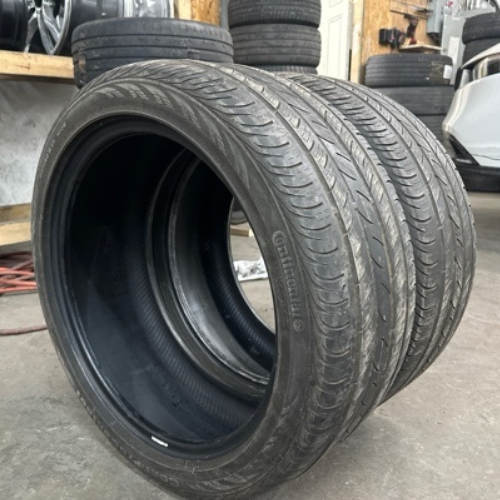 Used 255/40R19 Continental ContiProContact MO 100V - 8949f996 SET OF 2