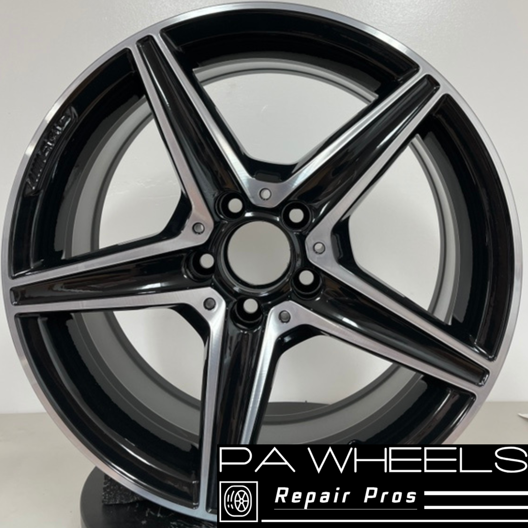 MERCEDES C-CLASS 2015-2018 18" FACTORY OEM FRONT AMG WHEEL RIM 85372 A2054011100