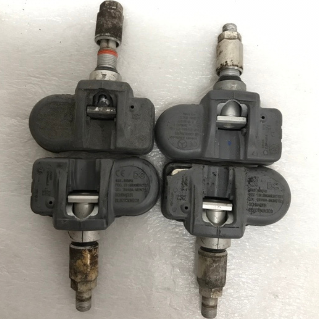 Set of 4 Schrader Mercedes TPMS Sensor 433mhz A0009054100 be72b716