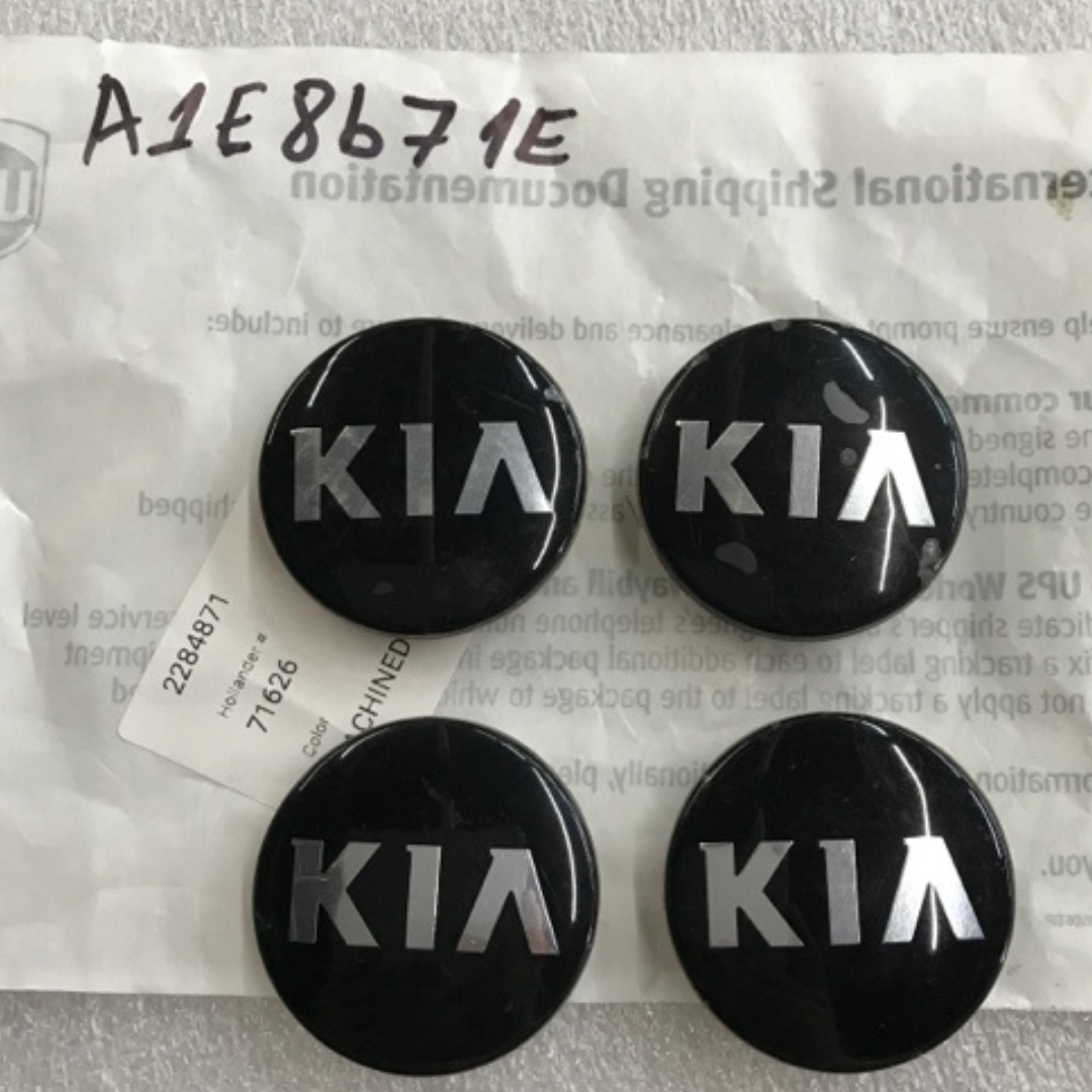 Set of 4 Kia Wheel Center Caps Sportage Optima Rio Soul 529603W200 a1e8b71e