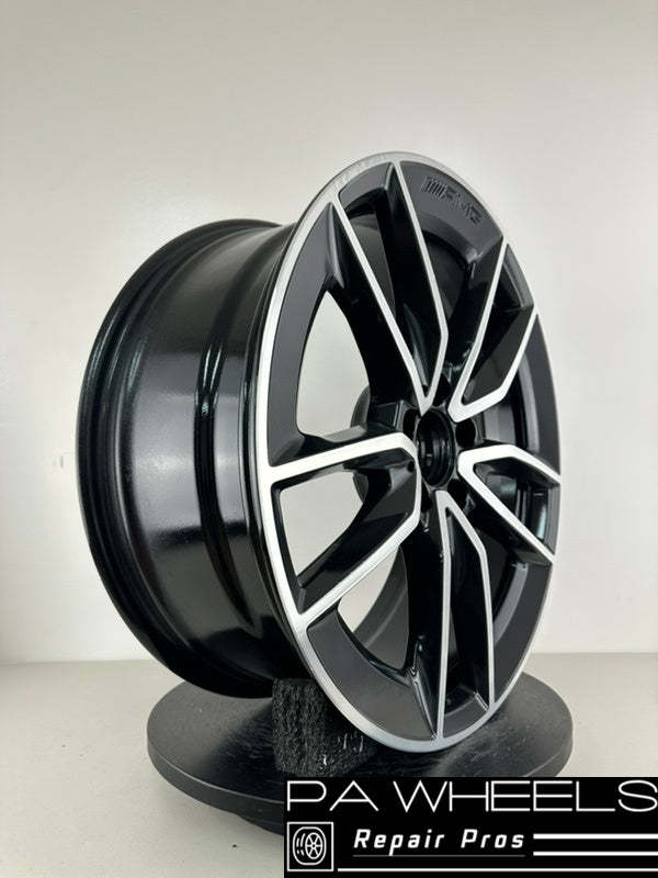 MERCEDES C43 2018 19" FACTORY ORIGINAL AMG FRONT WHEEL RIM
