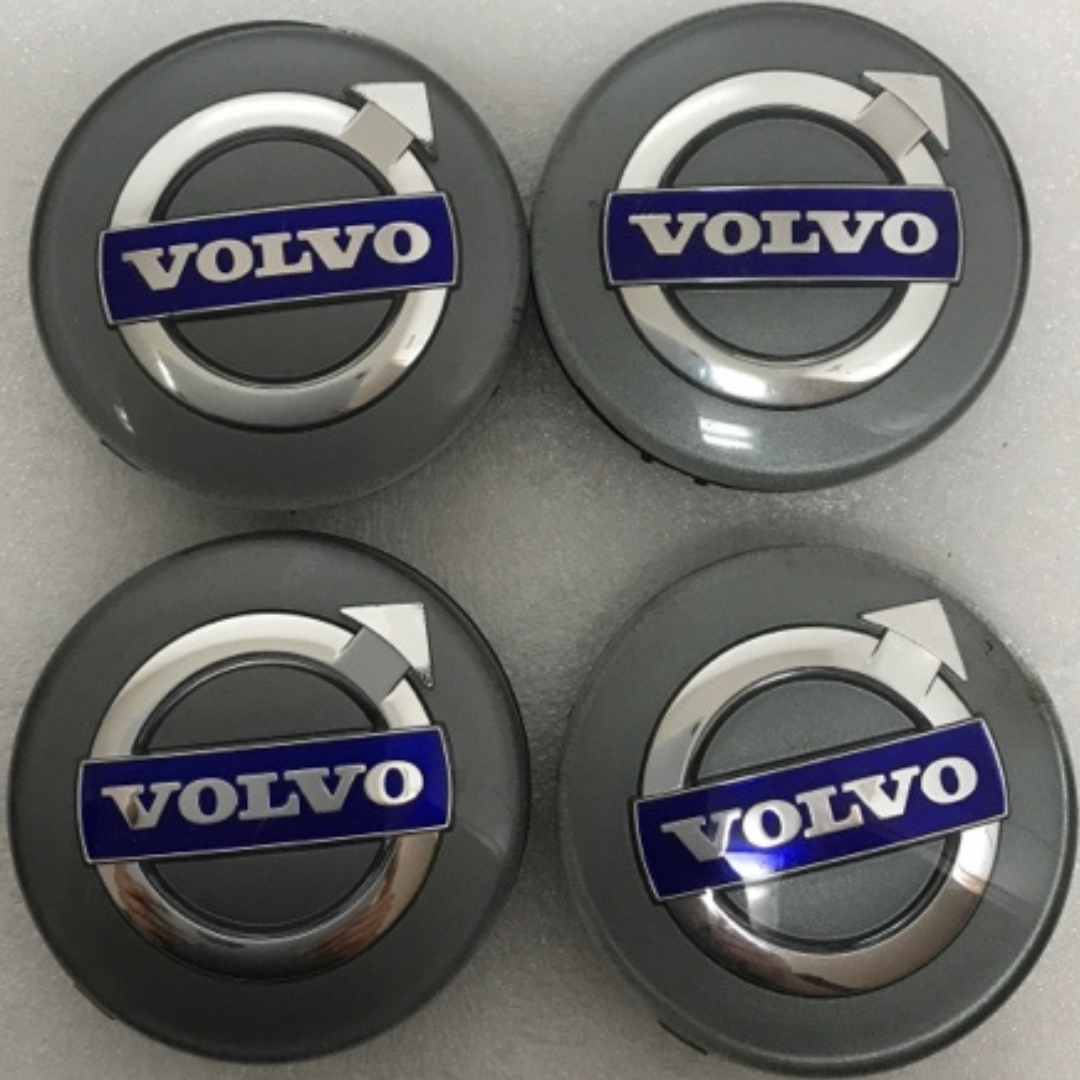 Set of 4 Volvo Iron Mark Alloy Wheel Center Cap 30666913 dbfbf019