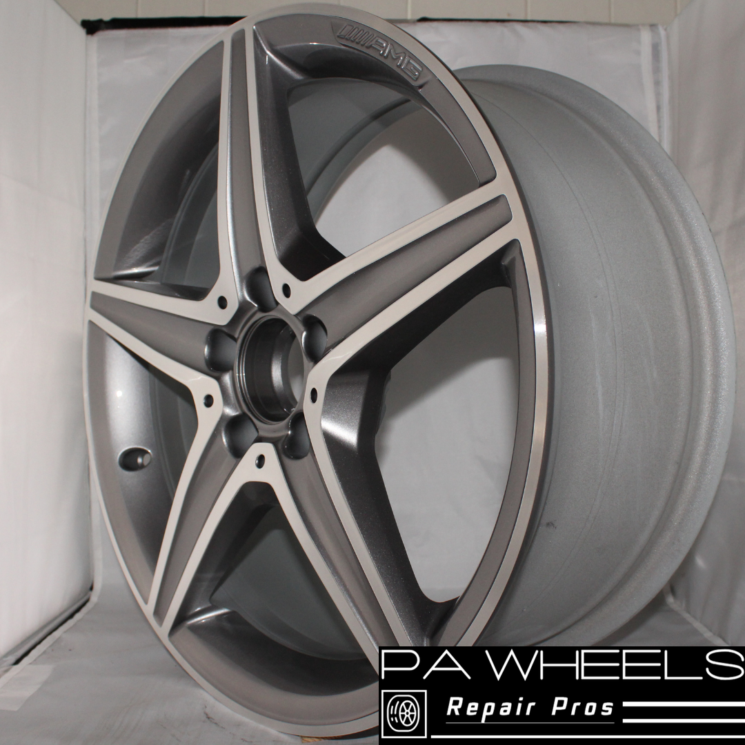 MERCEDES C-CLASS 2015-2018 18" FACTORY OEM REAR AMG WHEEL RIM 85373 A2054011200