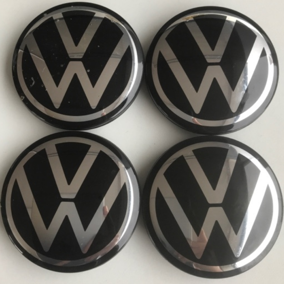 Set of 4 Volkswagen 5H0 601 171 Center Caps bbce018e