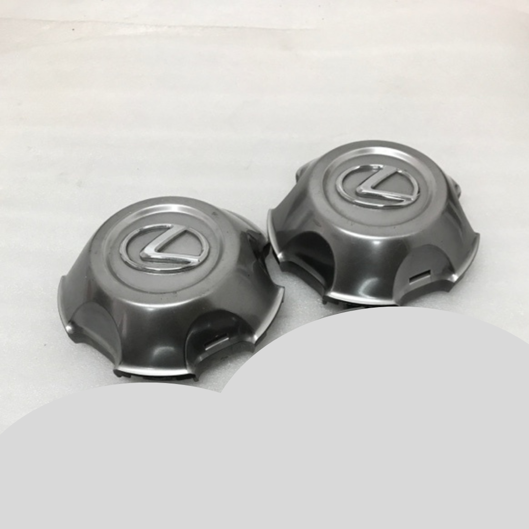 Set of 2 Lexus Silver Center Caps 9722ba19
