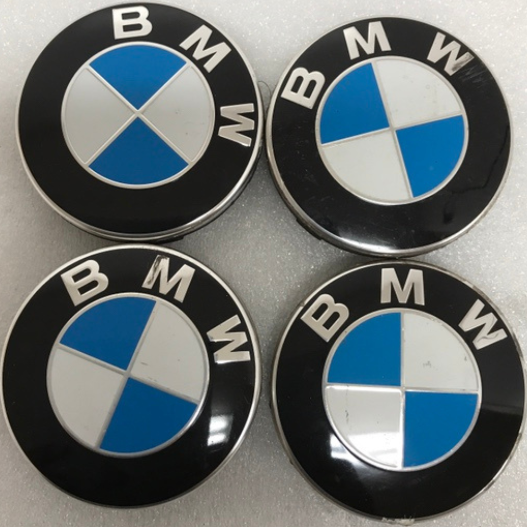 Set of 4 BMW Wheel Center Cap 68mm Genuine 36136783536 a4d6ca82
