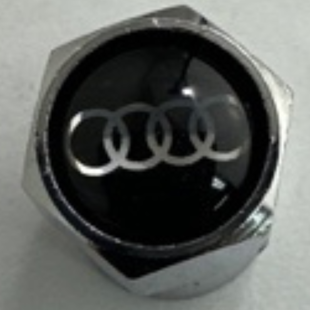 Set of 4 Universal Audi Wheel Stem Air Valve Caps 914740ac