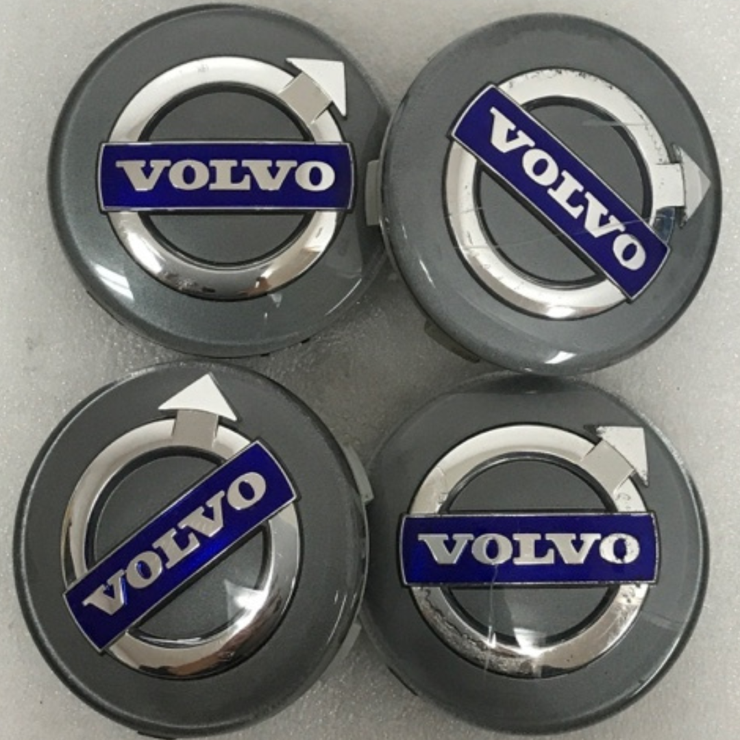 Set of 4 Volvo Iron Mark Alloy Wheel Center Cap 30666913 ac815cdc