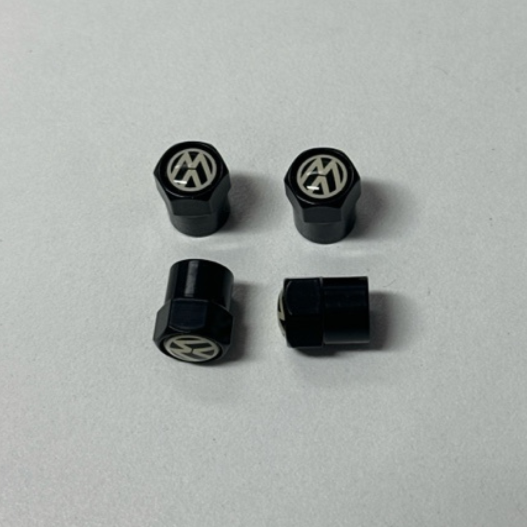 Set of 4 Volkswagen Tire Valves For Car 13ed31fa