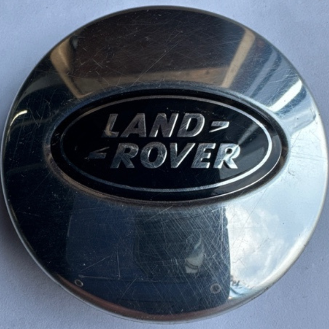 Set of 4 OEM Land Rover Polished Center Caps 63mm 8H1M-37190-AA 2553837f