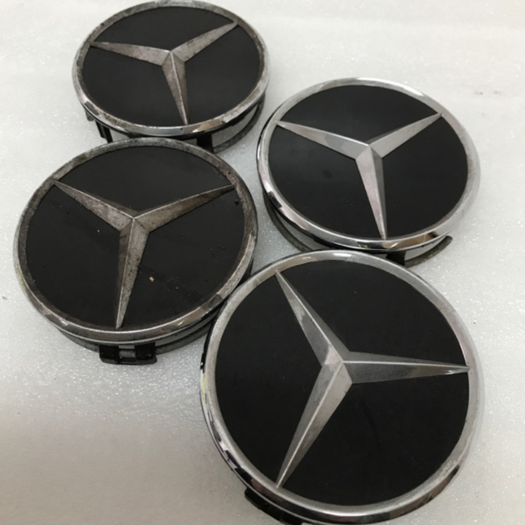 SET OF 4 CENTER CAP Mercedes Benz 2204000125 75 MM ee4b35ee