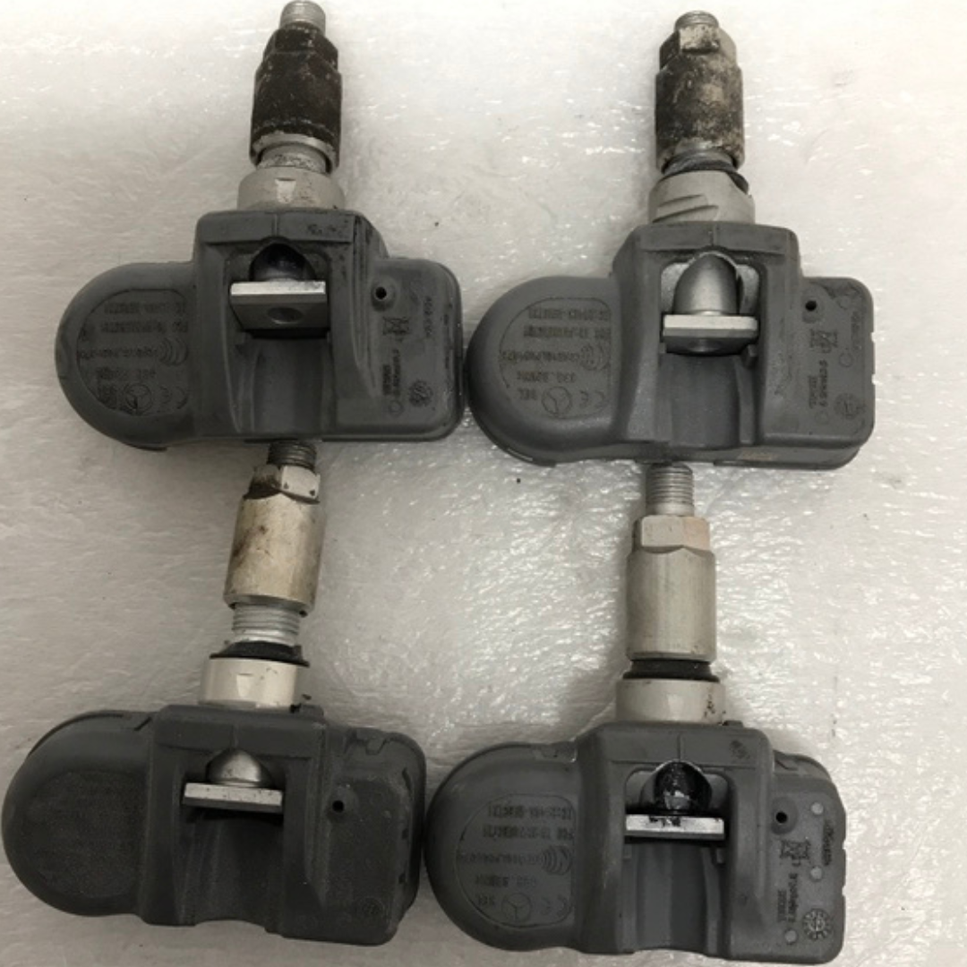 Set of 4 Mercedes Schrader TPMS Sensor A0009054100 433mhz 5fb500fd