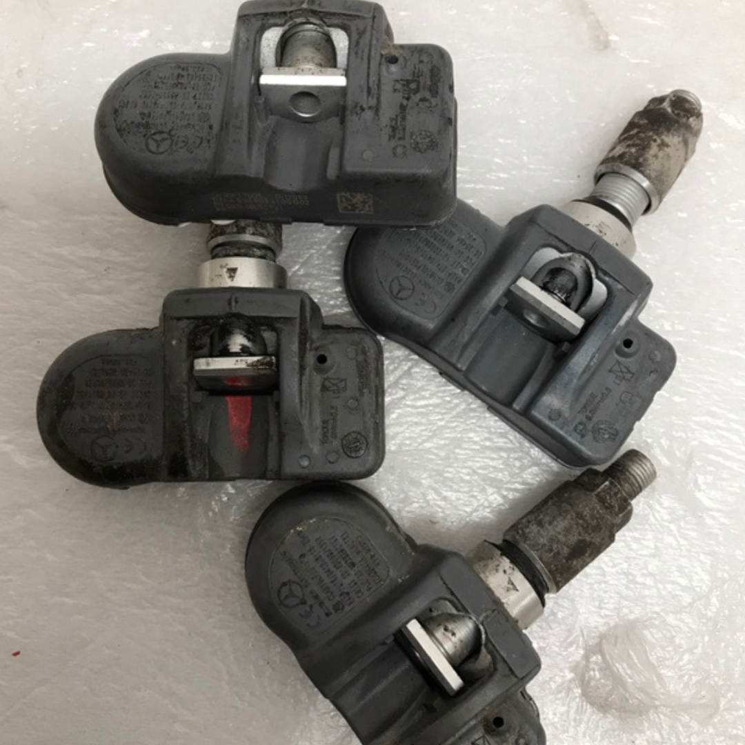 Set of 4 Mercedes Schrader TPMS Sensor A0009054100 433mhz ea7fec60