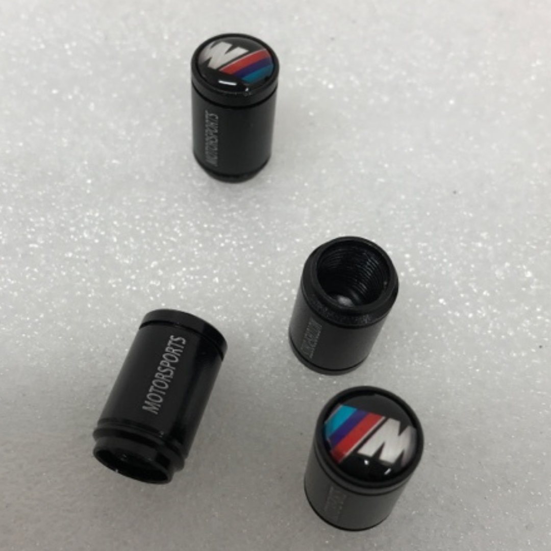 Set of 4 Motorsports BMW Tire Stem Valve Cap 338a3831