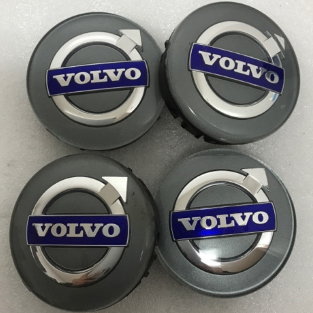 Set of 4 Volvo Iron Mark Alloy Wheel Center Cap 30666913 dbfbf019
