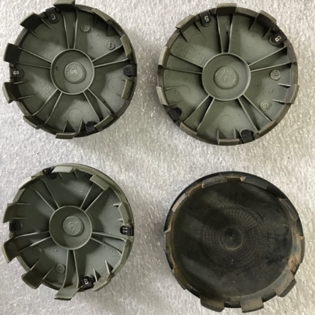 Set of 4 BMW Wheel Center Cap Genuine OEM Caps 36136783536 b7c7cd22