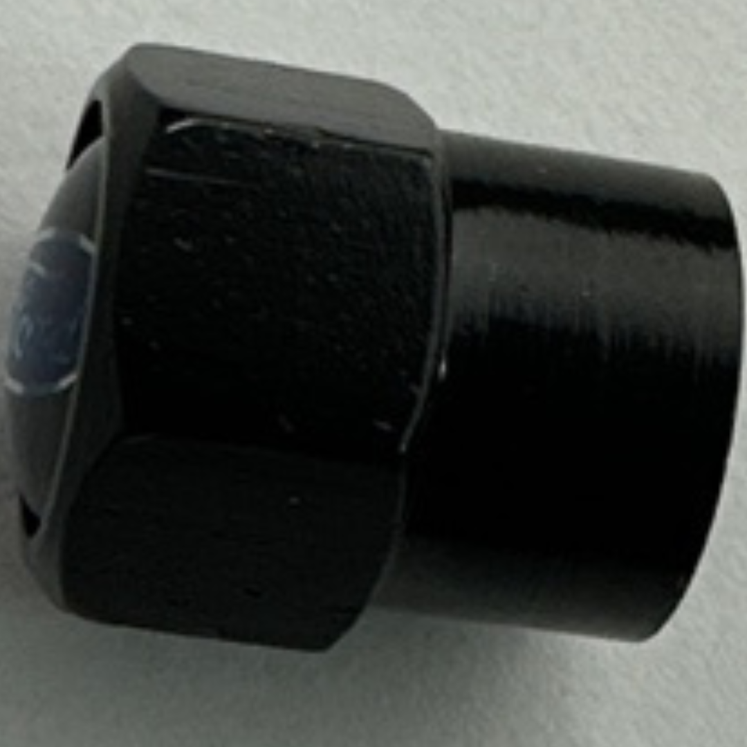 Set of 4 Universal Ford Black Wheel Stem Air Valve Caps 87f3ced9