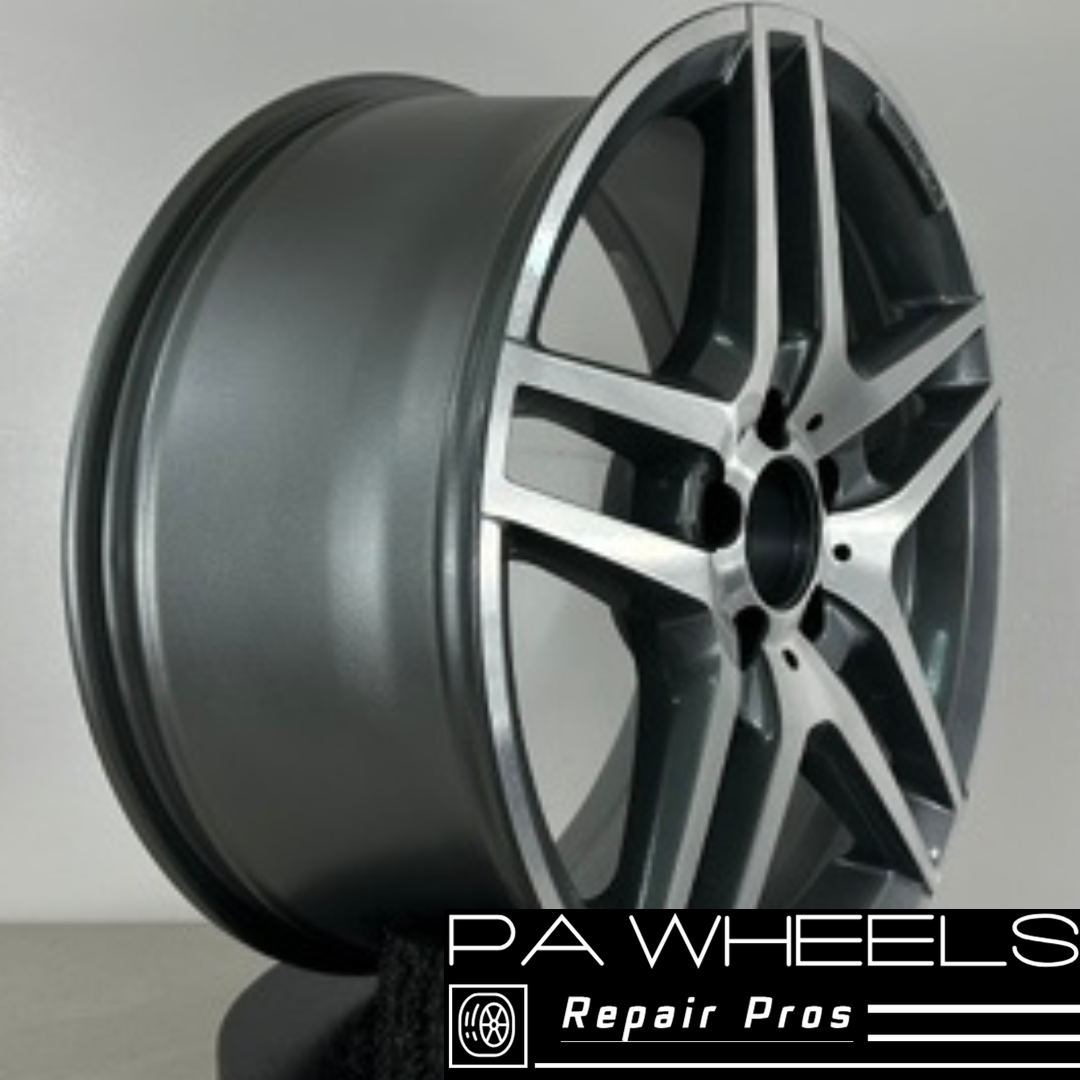 MERCEDES E-CLASS 2014-2016 18" FACTORY ORIGINAL FRONT AMG WHEEL RIM 85398 #D