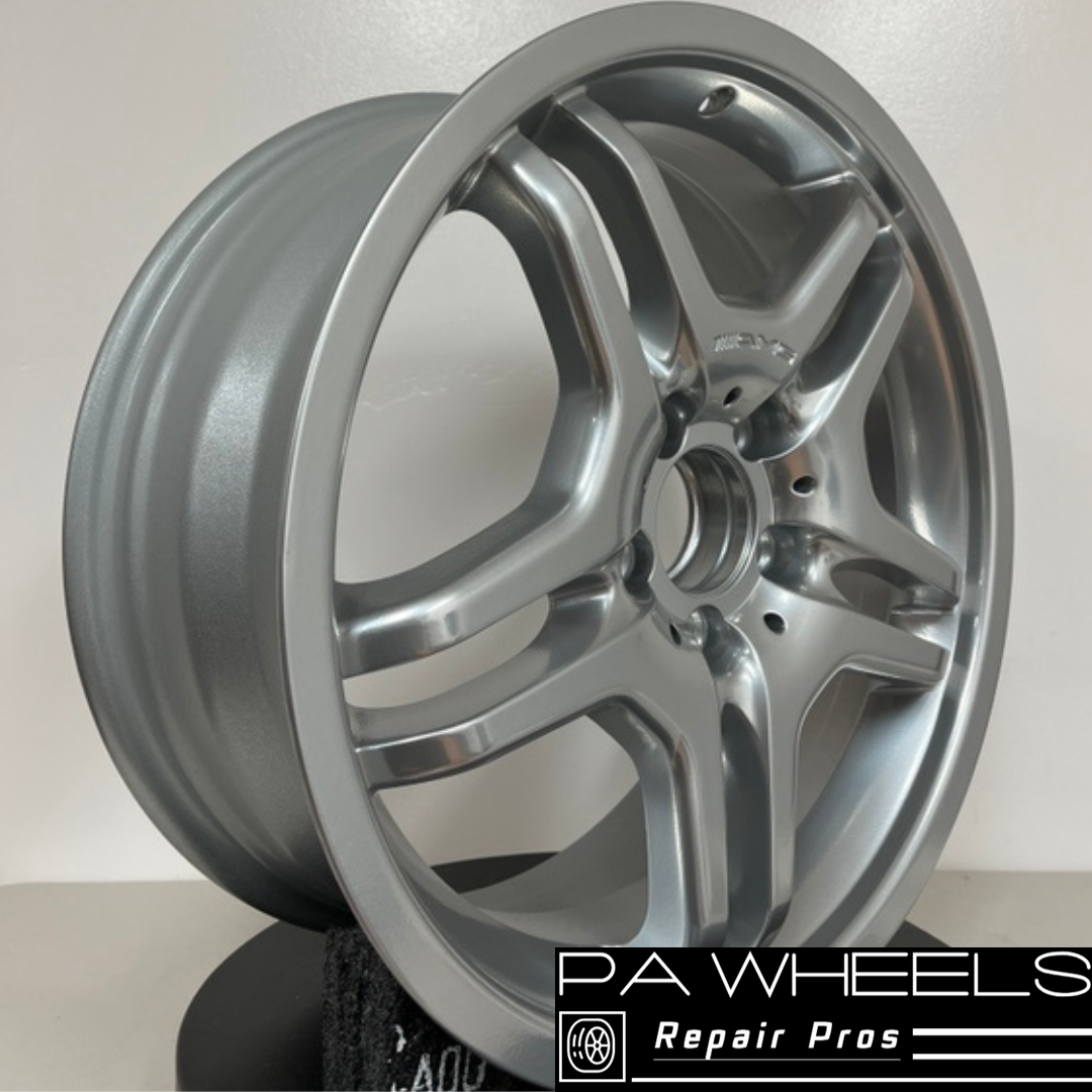 MERCEDES C-CLASS AMG 2005-2007 18" FACTORY ORIGINAL FRONT WHEEL RIM