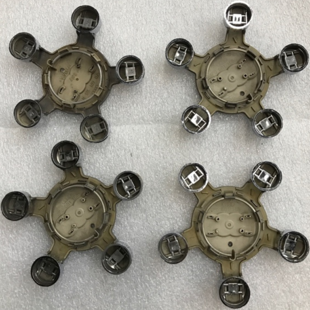 Set of 4 Audi Wheel Center Caps 4FO-601-165-N 135MM 0781d716