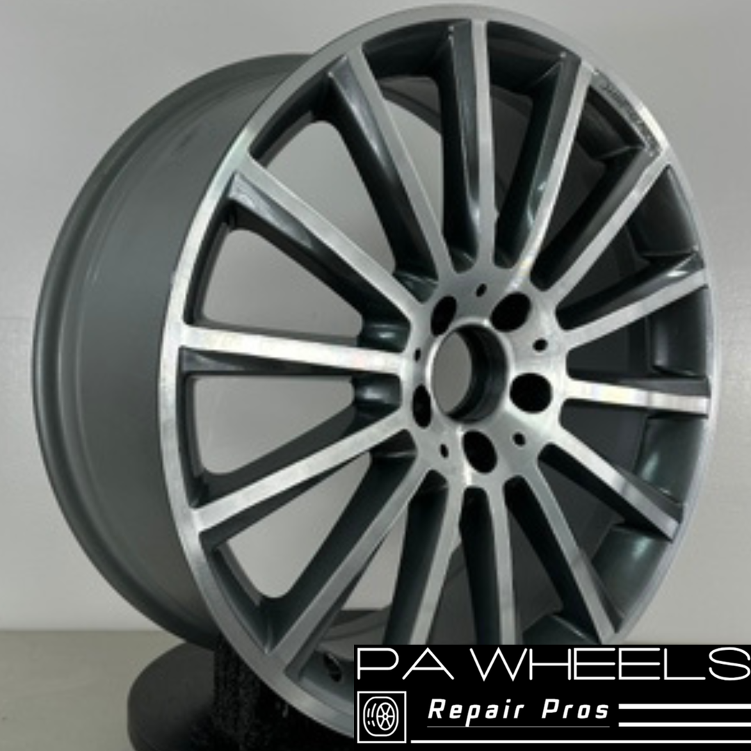 MERCEDES C300 2017 2018 19" FACTORY OEM FRONT AMG WHEEL RIM #D 85518 A2054011300