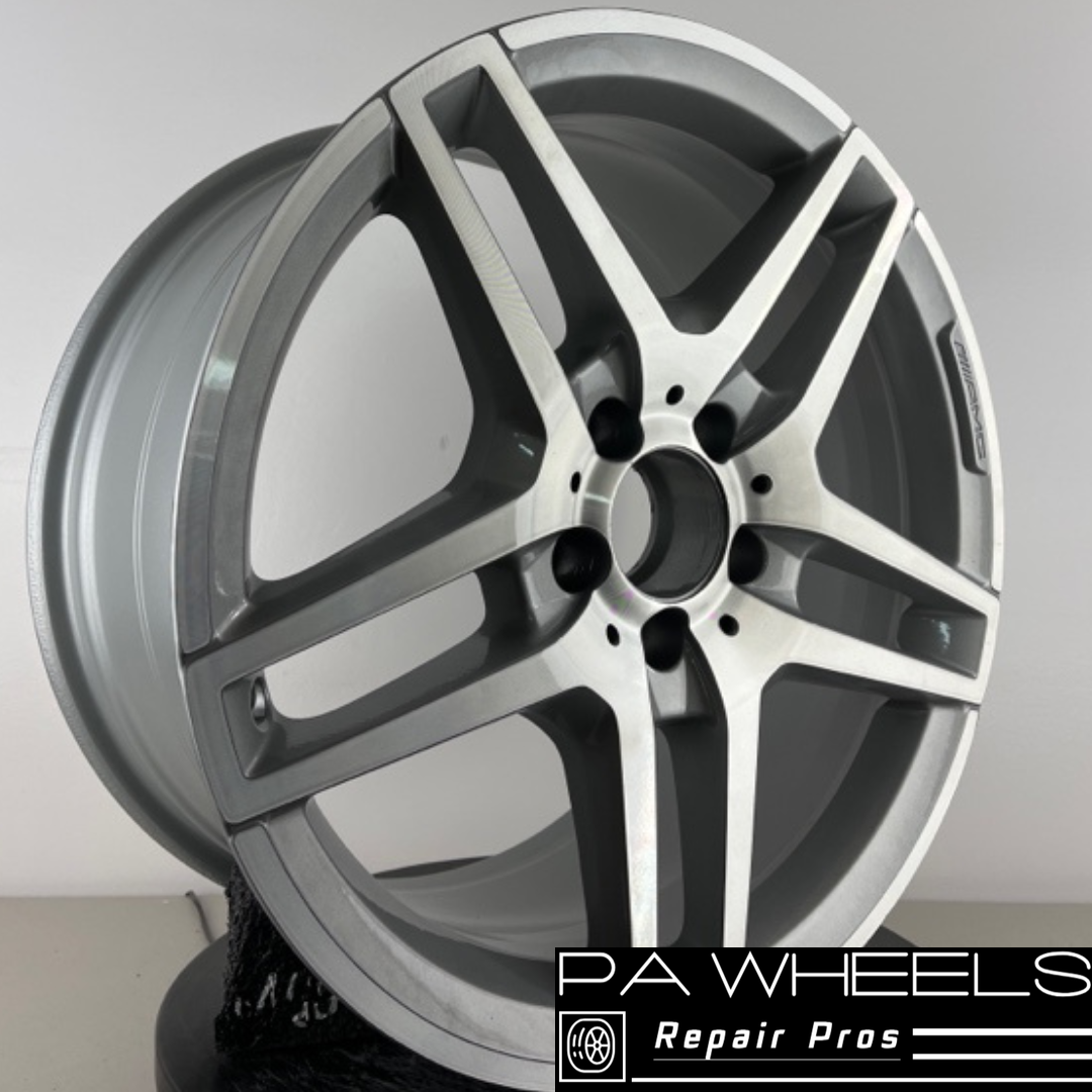 MERCEDES E-CLASS 2014 2015 2016 18" FACTORY ORIGINAL FRONT AMG WHEEL RIM