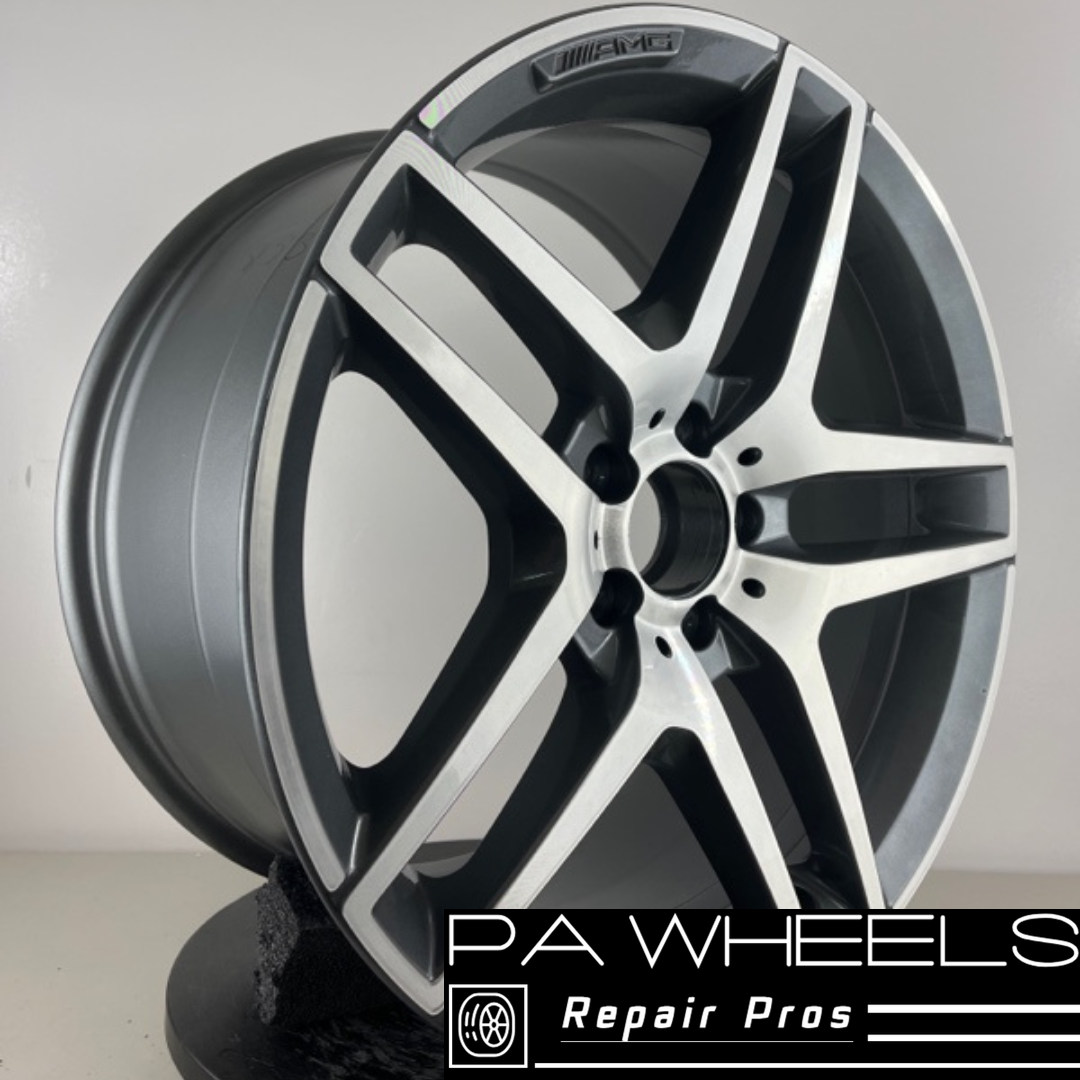 MERCEDES S550 2014-2017 19" FACTORY OEM REAR WHEEL RIM 85503 A2224010100 85350