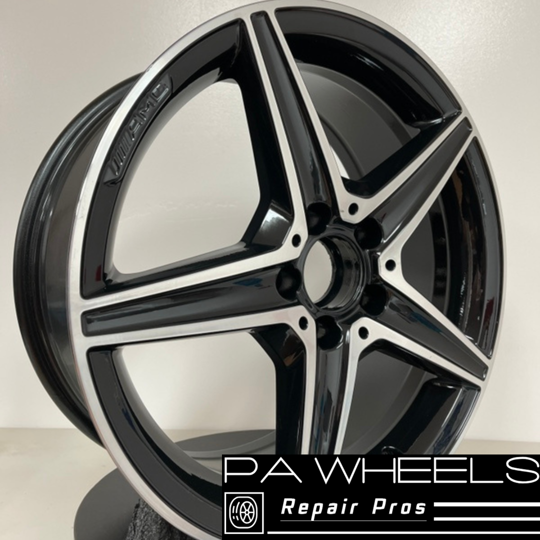 MERCEDES C-CLASS 2015-2018 18" FACTORY OEM FRONT AMG WHEEL RIM 85372 A2054011100