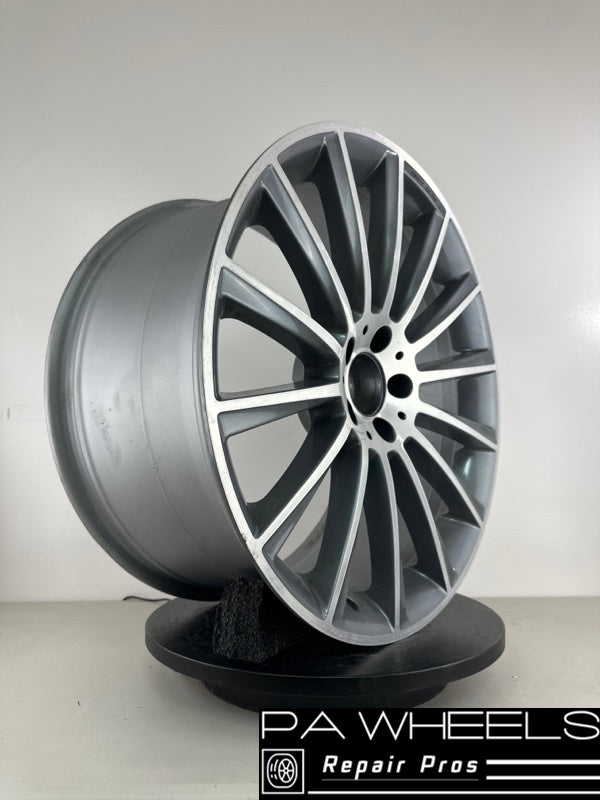 USED MERCEDES S-CLASS 2014-2019 20" FACTORY OEM REAR AMG WHEEL RIM