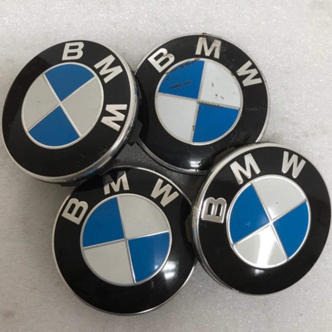 Set of 4 BMW Wheel Center Cap 68mm Genuine 36136783536 de056970