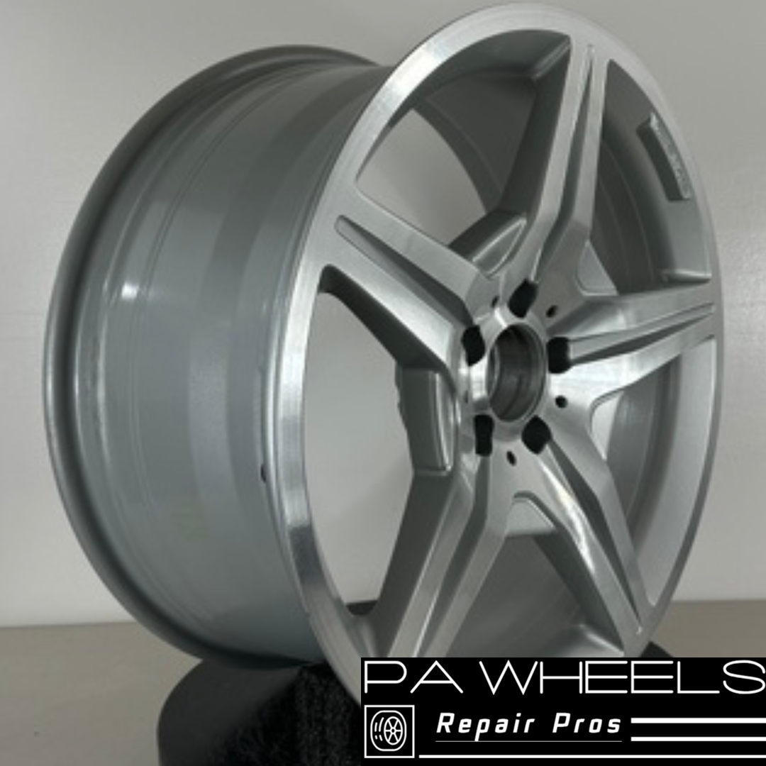 MERCEDES CLS550 2012 19" FACTORY OEM FRONT AMG WHEEL RIM 85214 A2194013202 #D